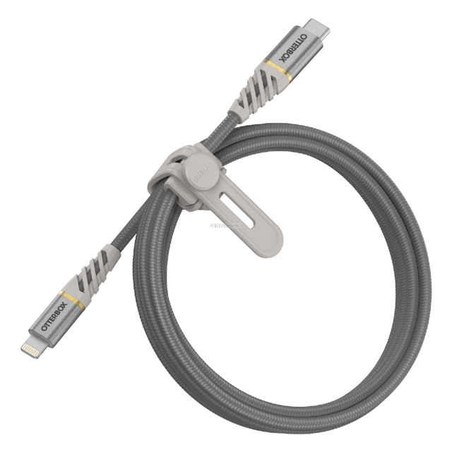 Кабель OtterBox - Lightning - USB-C - Fast Charge Premium - Silver Dust - 1 м - 78-52554