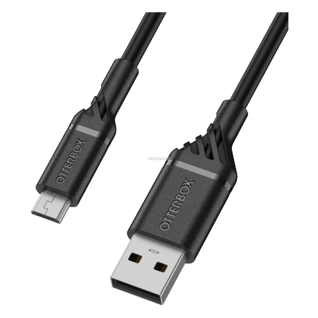 Кабель OtterBox - Micro-USB - USB-A - Black - 2 м - 78-52657