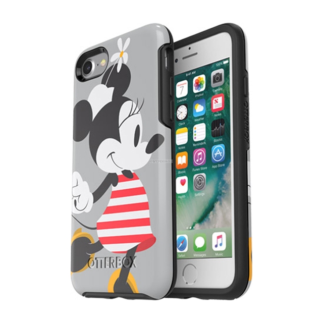 Чехол OtterBox для iPhone SE (2020) / 8 / 7 - Symmetry Disney Classics - Disney Minnie Stripes Graphic - 77-57537