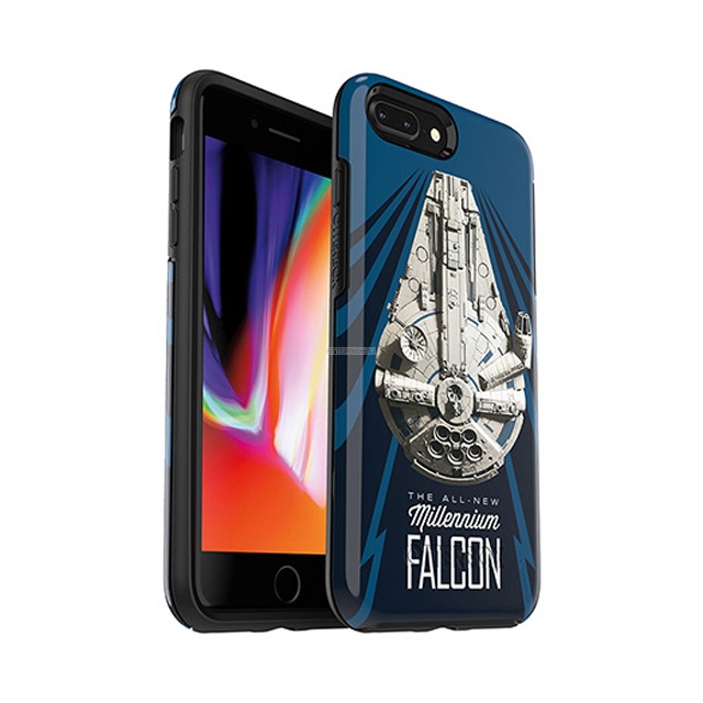 Чехол OtterBox для iPhone 8 Plus / 7 Plus - Symmetry Solo: A Star Wars Story - Millennium Falcon Graphic - 77-58967