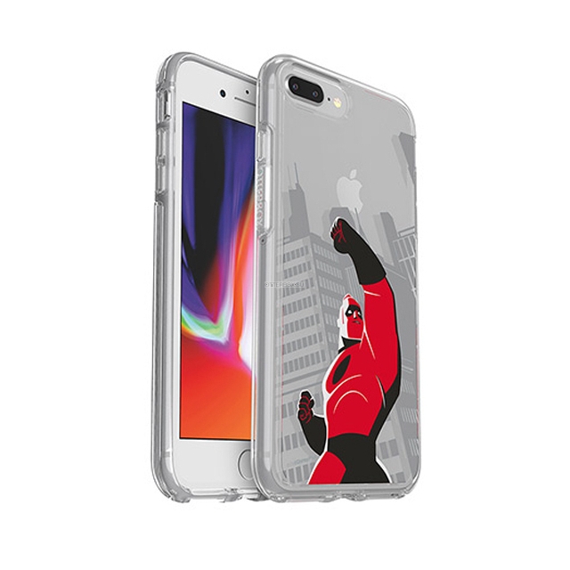 Чехол OtterBox для iPhone 8 Plus / 7 Plus - Symmetry Clear Disney Pixar Incredibles 2 - Mr. Incredible - 77-59272