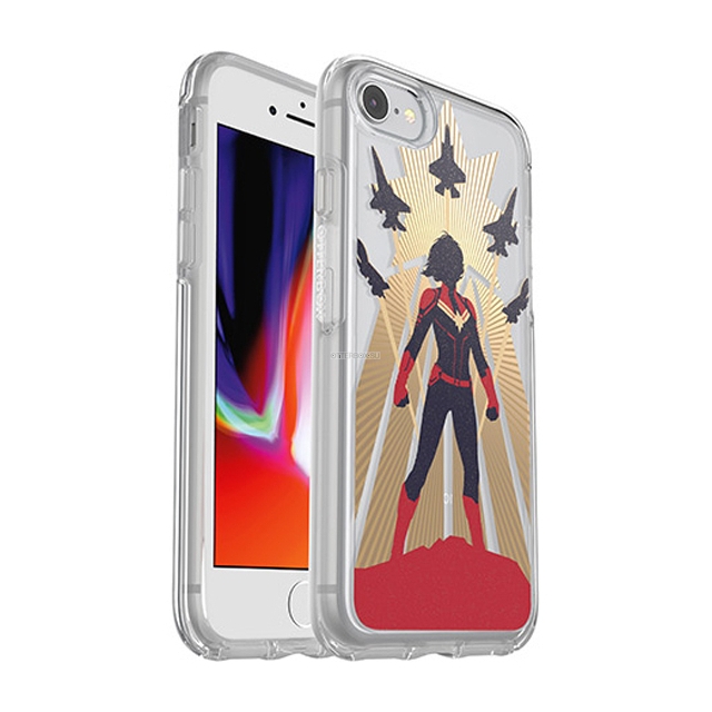 Чехол OtterBox для iPhone SE (2020) / 8 / 7 - Symmetry Marvel Avengers - Standing Tall (Captain Marvel) Graphic - 77-61880