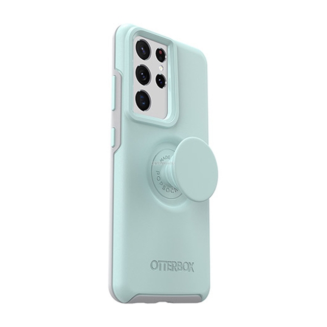 Чехол OtterBox для Galaxy S21 Ultra - Otter + Pop Symmetry - Tranquil Waters Light Teal - 77-82107