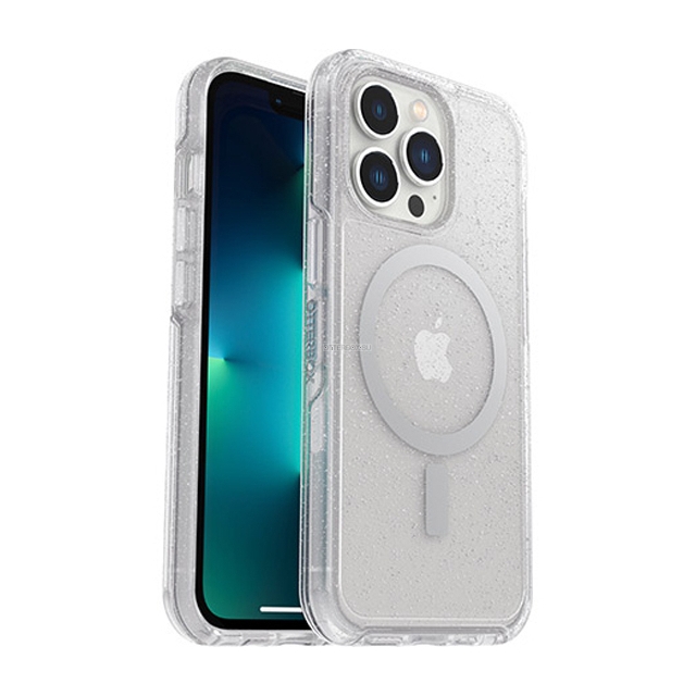 Чехол OtterBox для iPhone 13 Pro - Symmetry Series+ Clear with MagSafe - Stardust 2.0 - 77-84762
