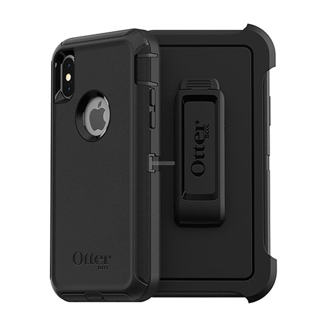 Противоударный чехол OtterBox для iPhone XS / X - Defender Screenless Edition - Black - 77-59464