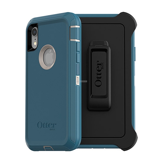 Противоударный чехол OtterBox для iPhone XR - Defender Screenless Edition - Big Sur Blue - 77-59764