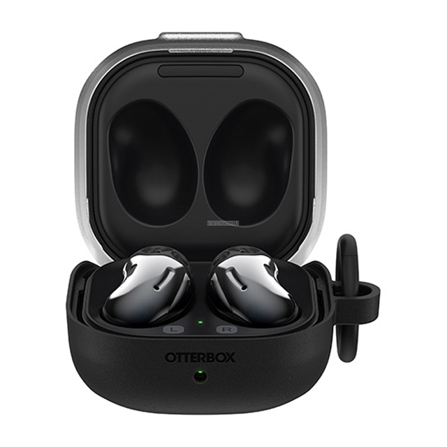 Чехол OtterBox для Galaxy Buds Pro / Galaxy Buds Live - Case - Black Crystal (Clear/Black) - 77-83794