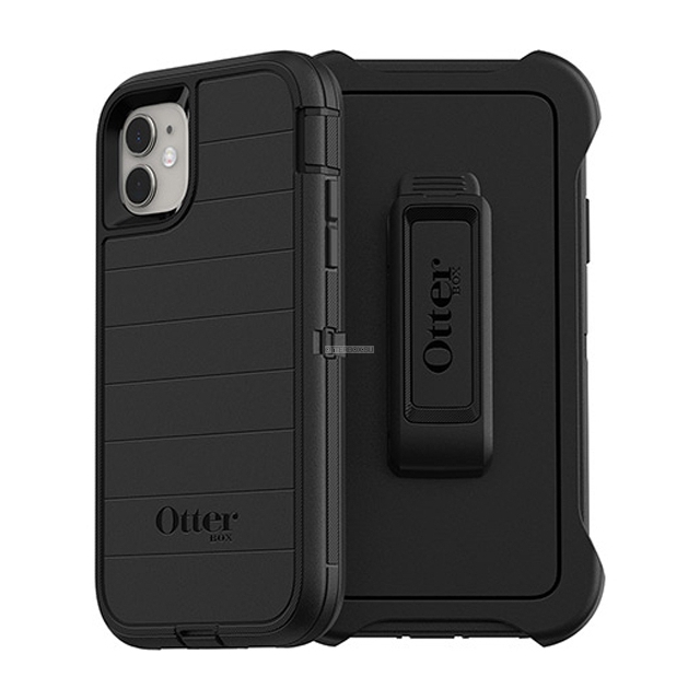 Противоударный чехол OtterBox для iPhone 11 - Defender Pro - Black - 77-62501