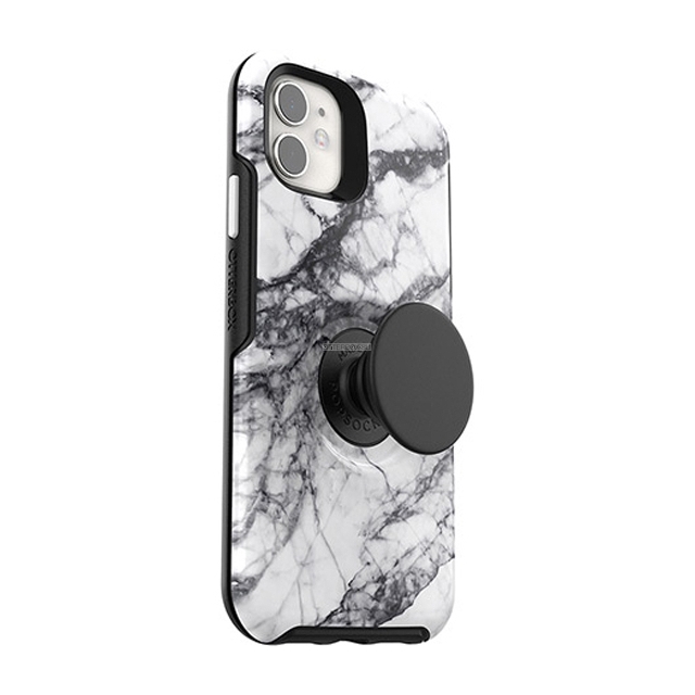 Чехол OtterBox для iPhone 11 - Otter + Pop Symmetry - White Marble Graphic - 77-63770