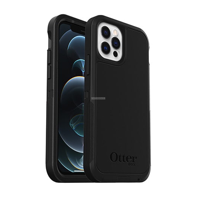 Противоударный чехол OtterBox для iPhone 12 / iPhone 12 Pro - Defender XT with MagSafe - Black - 77-80946