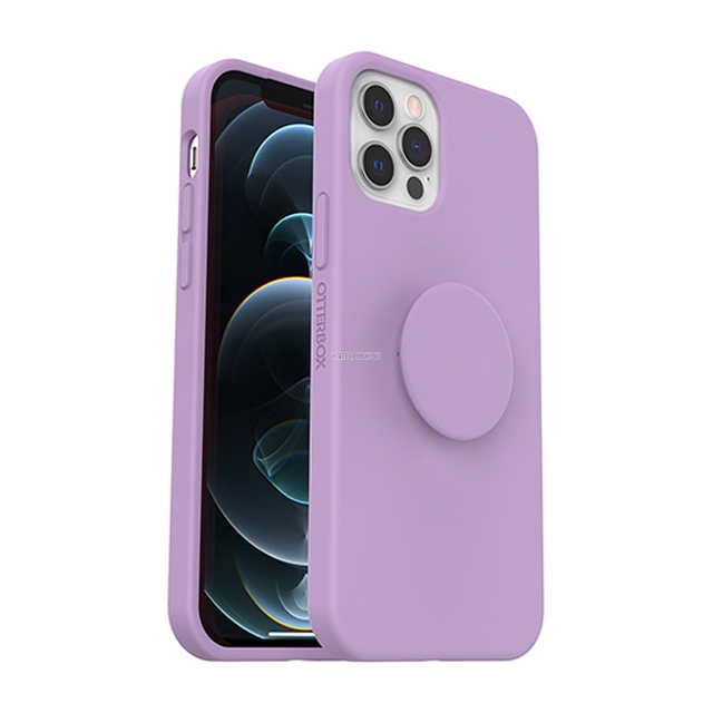 Чехол OtterBox для iPhone 12 / iPhone 12 Pro - Otter + Pop Figura - Purple Rose - 77-80282