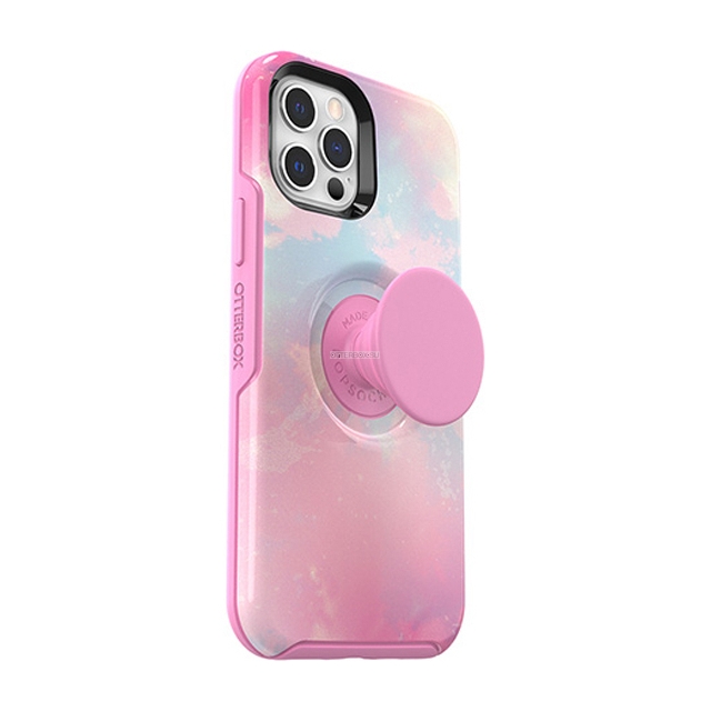 Чехол OtterBox для iPhone 12 / iPhone 12 Pro - Otter + Pop Symmetry - Daydreamer Pink Graphic - 77-65770