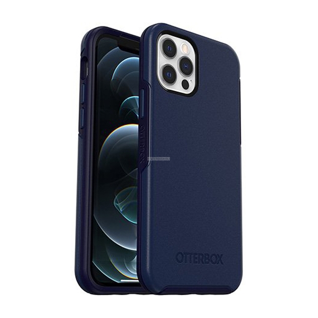 Чехол OtterBox для iPhone 12 / iPhone 12 Pro - Symmetry+ with MagSafe - Navy Captain Blue - 77-80490