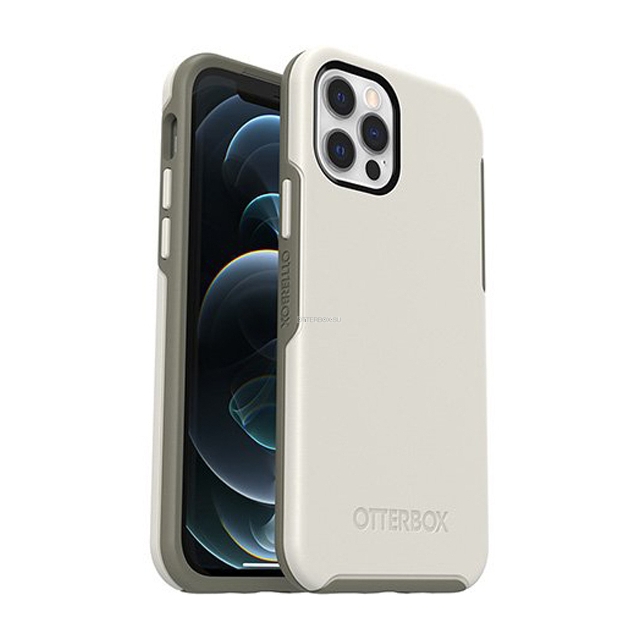 Чехол OtterBox для iPhone 12 / iPhone 12 Pro - Symmetry+ with MagSafe - Spring Snow Beige - 77-80491