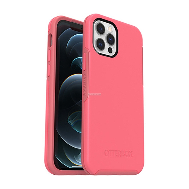Чехол OtterBox для iPhone 12 / iPhone 12 Pro - Symmetry+ with MagSafe - Tea Petal Pink - 77-80494