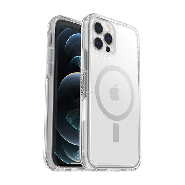 Чехол OtterBox для iPhone 12 / iPhone 12 Pro - Symmetry+ Clear for MagSafe - Clear - 77-83022