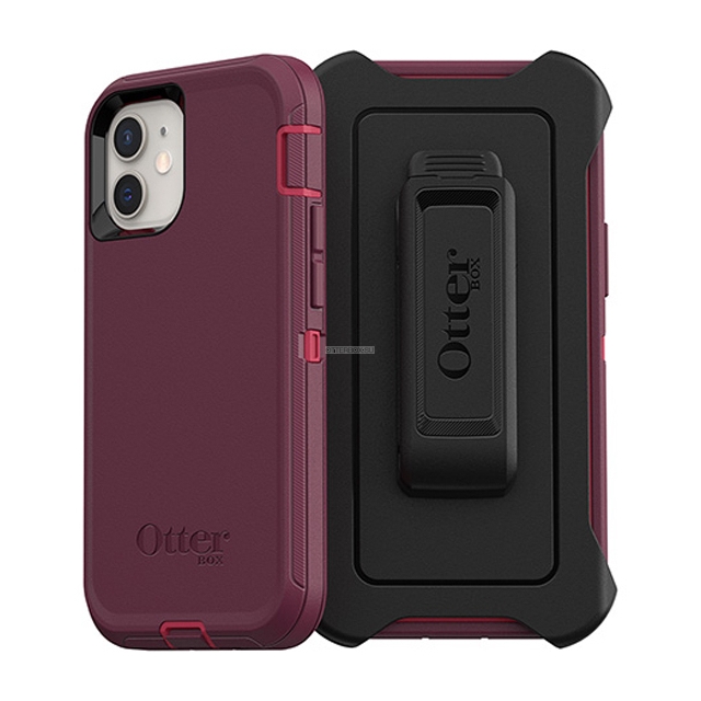 Противоударный чехол OtterBox для iPhone 12 mini - Defender - Berry Potion Pink - 77-65354