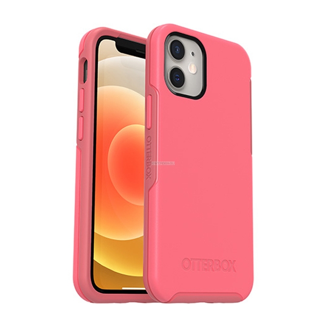 Чехол OtterBox для iPhone 12 mini - Symmetry+ with MagSafe - Tea Petal Pink - 77-80489