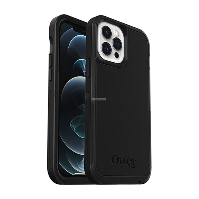 Противоударный чехол OtterBox для iPhone 12 Pro Max - Defender Pro XT with MagSafe - Black - 77-80950