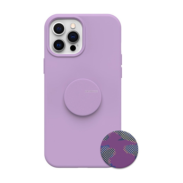 Чехол OtterBox для iPhone 12 Pro Max - Otter + Pop Figura - Purple Rose - 77-80285