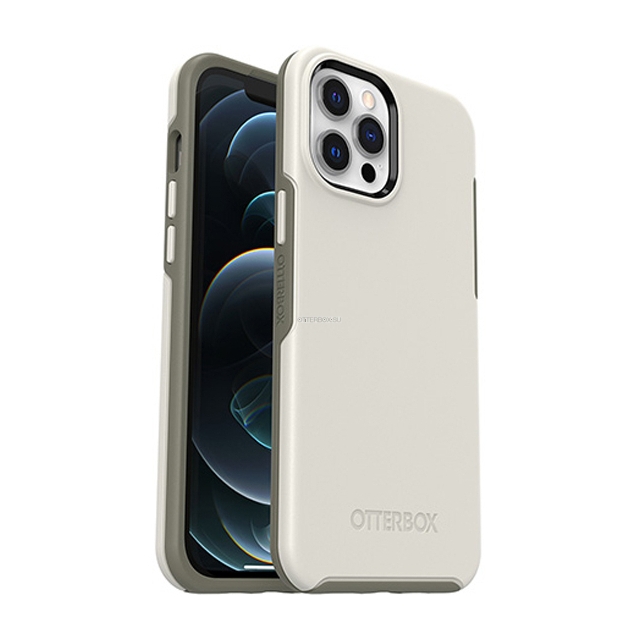 Чехол OtterBox для iPhone 12 Pro Max - Symmetry+ with MagSafe - Spring Snow Beige - 77-80496
