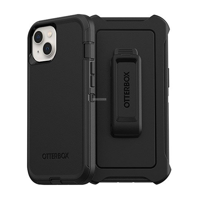 Противоударный чехол OtterBox для iPhone 13 - Defender - Black - 77-85437