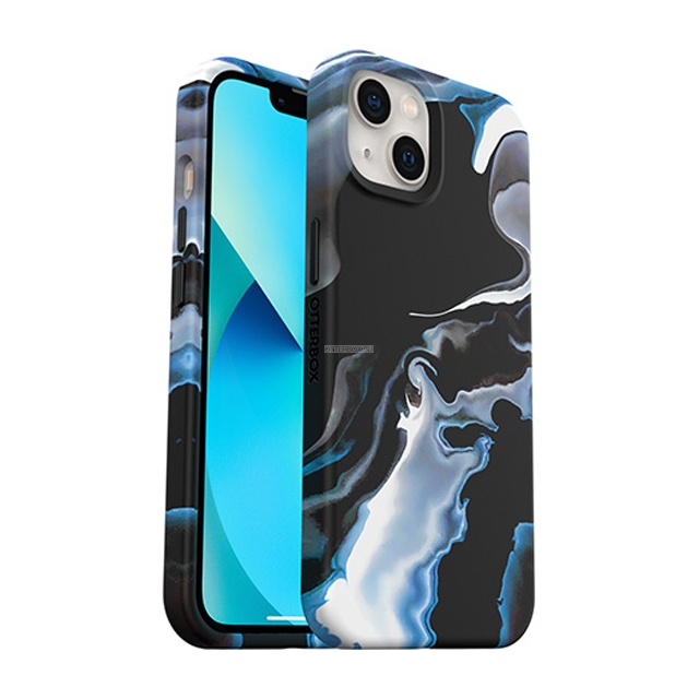 Чехол OtterBox для iPhone 13 - Figura with MagSafe - Mercury Graphic (Black/Blue) - 77-85744