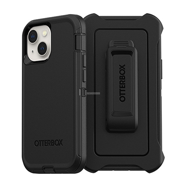 Противоударный чехол OtterBox для iPhone 13 mini - Defender - Black - 77-83426