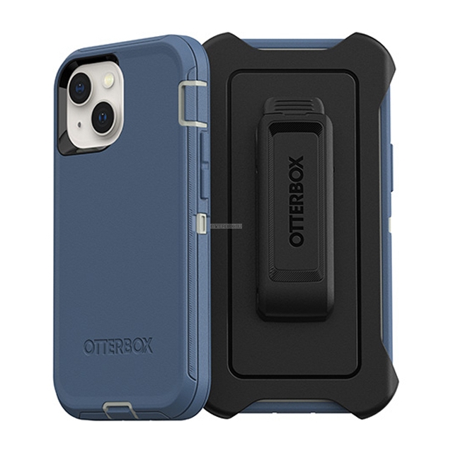 Противоударный чехол OtterBox для iPhone 13 mini - Defender - Fort Blue - 77-83427