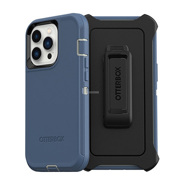 Противоударный чехол OtterBox для iPhone 13 Pro - Defender - Fort Blue - 77-83423