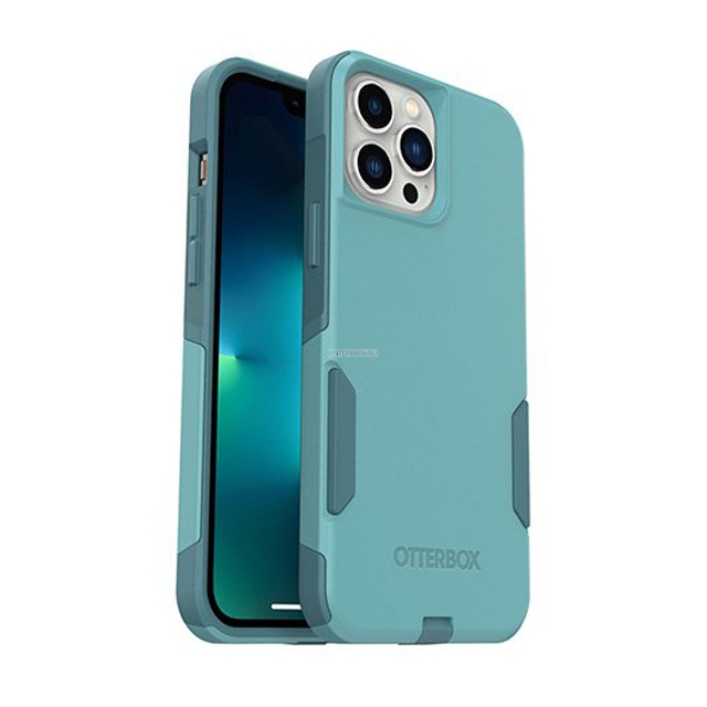 Чехол OtterBox для iPhone 13 Pro Max - Commuter Antimicrobial - Riveting Way (Teal) - 77-83454