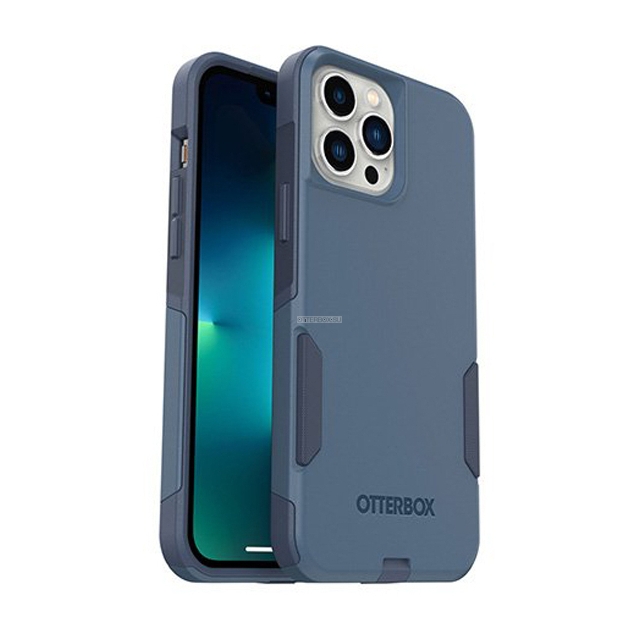 Чехол OtterBox для iPhone 13 Pro Max - Commuter Antimicrobial - Rock Skip Way (Blue) - 77-83456