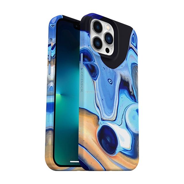Чехол OtterBox для iPhone 13 Pro Max - Figura with MagSafe - Saturn Graphic (Blue) - 77-84181