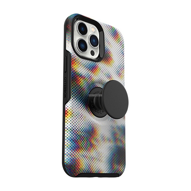 Чехол OtterBox для iPhone 13 Pro Max - Otter + Pop Symmetry Antimicrobial - Digitone Graphic (Black/White/Multi) - 77-84591
