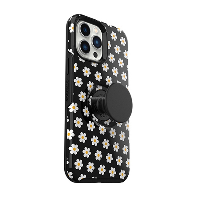 Чехол OtterBox для iPhone 13 Pro Max - Otter + Pop Symmetry - Daisy Graphic (Black/White) - 77-86879