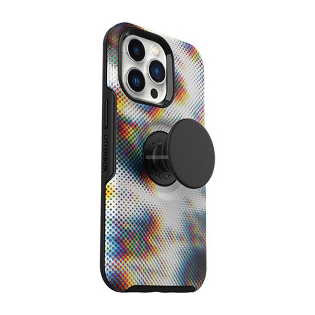 Чехол OtterBox для iPhone 13 Pro - Otter + Pop Symmetry Antimicrobial - Digitone Graphic (Black/White/Multi) - 77-84579