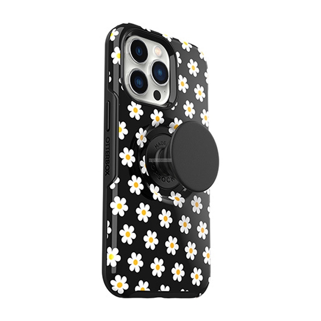 Чехол OtterBox для iPhone 13 Pro - Otter + Pop Symmetry - Daisy Graphic (Black/White) - 77-86877