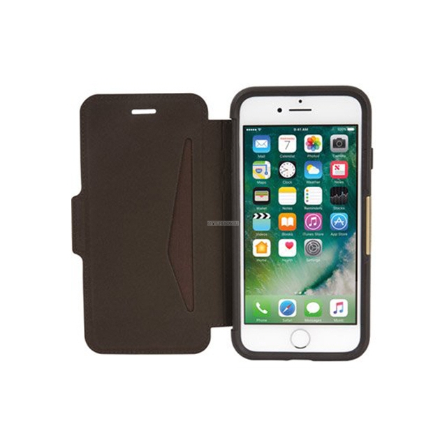 Чехол-книжка OtterBox для iPhone SE (2020) / 8 / 7 - Strada Folio - Espresso Brown - 77-56778