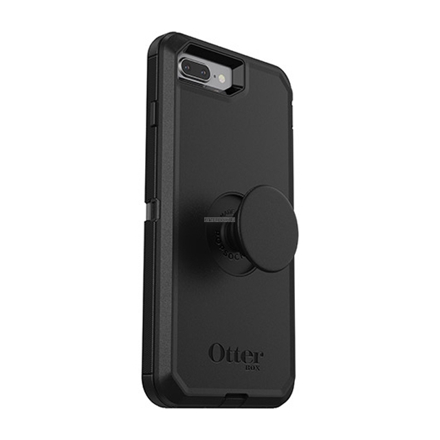 Противоударный чехол OtterBox для iPhone 8 Plus / 7 Plus - Otter + Pop Defender - Black - 77-61788