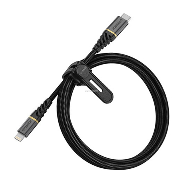 Кабель OtterBox - Lightning - USB-C Cable - Premium - Glamour Black - 1м - 78-52654