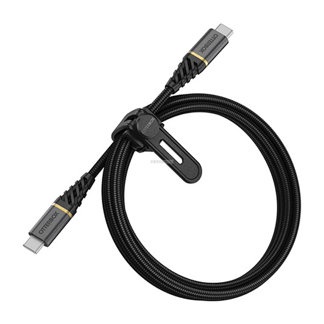 Кабель OtterBox - USB-C - USB-C Cable - Premium - Glamour Black - 1м - 78-52677