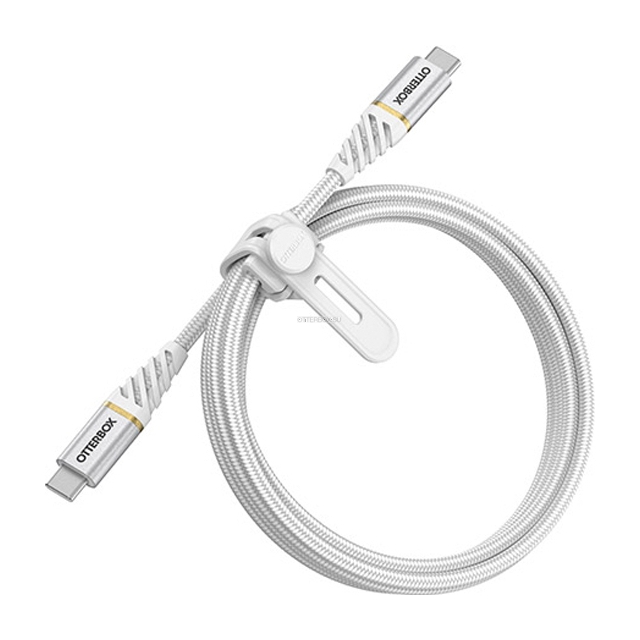Кабель OtterBox - USB-C - USB-C Cable - Premium - Cloud Sky White - 1м - 78-52680