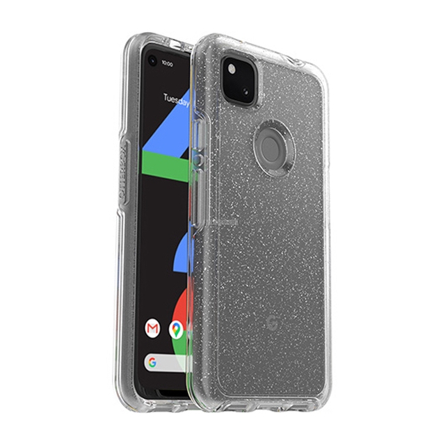 Чехол OtterBox для Pixel 4a - Symmetry Clear - Stardust Glitter - 77-64328