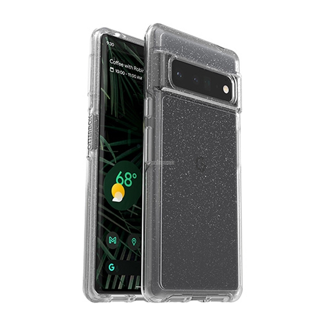 Чехол OtterBox для Pixel 6 Pro - Symmetry Clear Antimicrobial - Stardust 2.0 - 77-84091