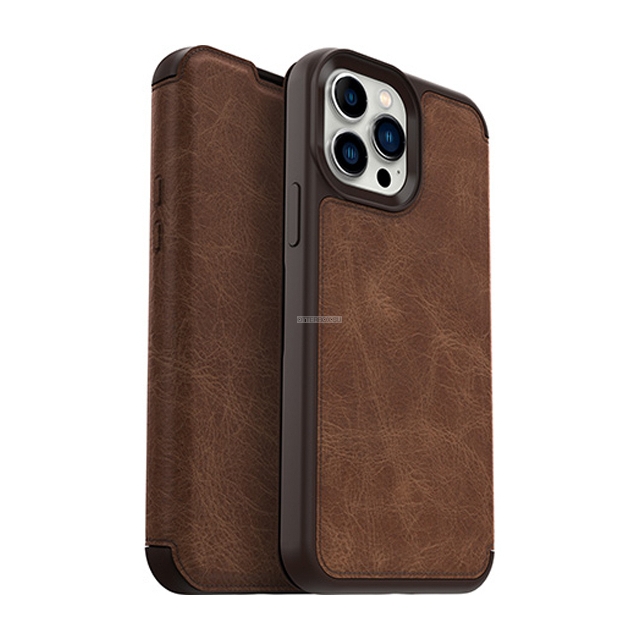 Чехол-книжка OtterBox для iPhone 13 Pro Max - Strada Folio - Espresso Brown - 77-85815