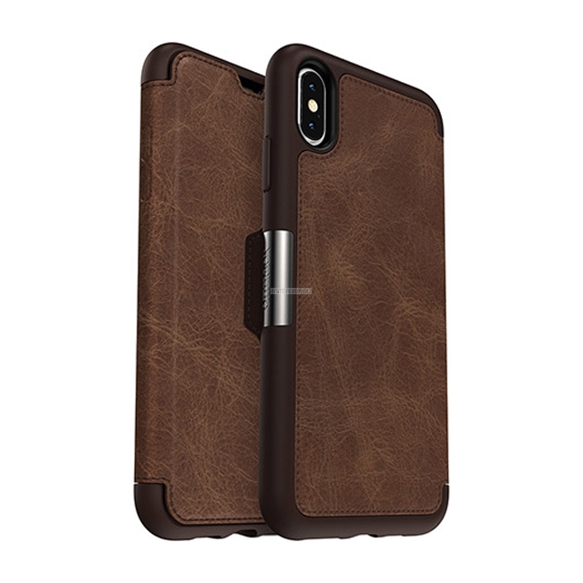 Чехол-книжка OtterBox для iPhone XS Max - Strada Folio - Espresso - 77-60133