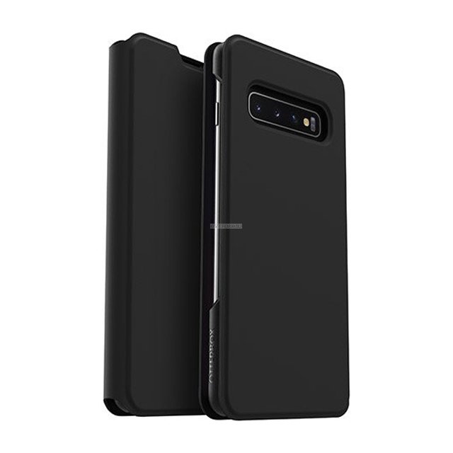 Чехол-книжка OtterBox для Galaxy S10 - Strada Via Folio - Black Night - 77-61686