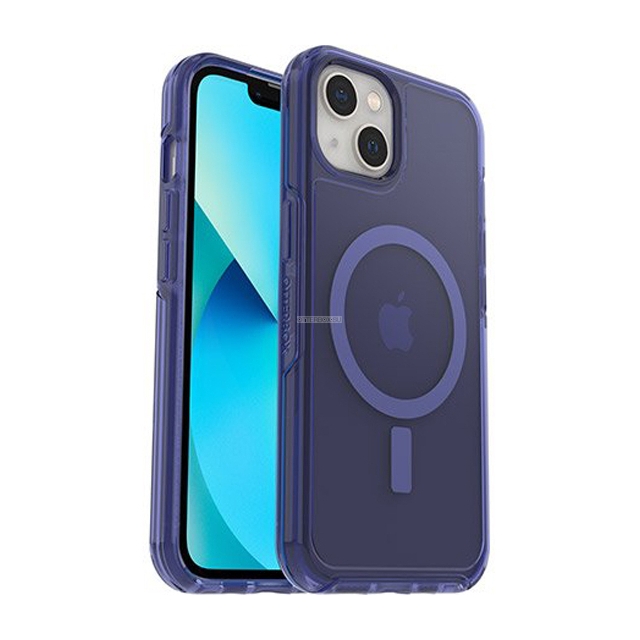 Чехол OtterBox для iPhone 13 - Symmetry Series+ Clear for MagSafe - Feelin Blue - 77-85669
