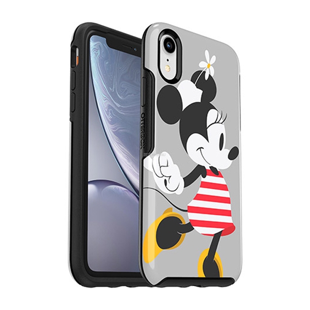 Чехол OtterBox для iPhone XR - Symmetry Disney Classics - Disney Minnie Stripes Graphic - 77-61206
