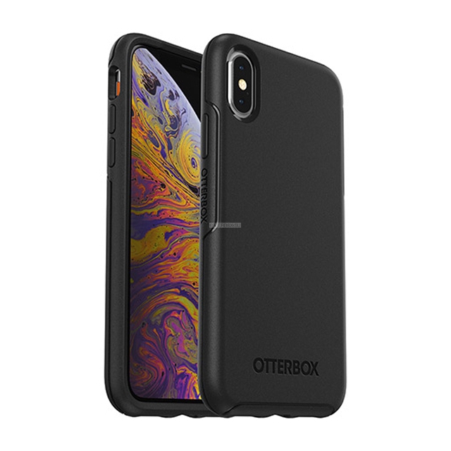Чехол OtterBox для iPhone XS / X - Symmetry New Thin Design - Black - 77-59526
